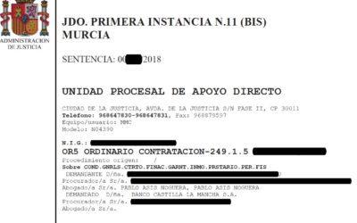 Banco Castilla La Mancha condenado por cláusula suelo y gastos